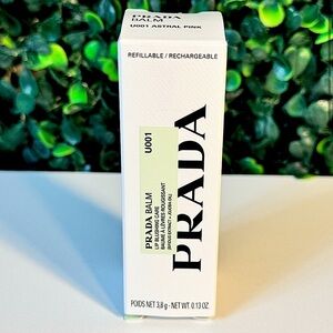 PRADA BEAUTY Hydrating Lip Balm (Astral Pink) NEW